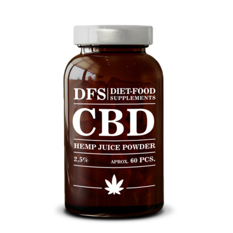 CBD Sok z Konopi 2,5% 25 g - ok. 60 szt. CBD Sok z Konopi 2,5% 25 g - ok. 60 szt.