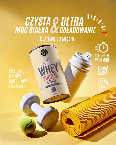 Izolat Białka Whey Protein 500 g Izolat Białka Whey Protein 500 g