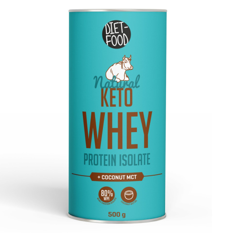 Keto Izolat Białko Serwatkowe z Olejem Kokosowym MCT 500 g Keto Izolat Białko Serwatkowe z Olejem Kokosowym MCT 500 g