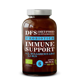 Probiotyk Nr 6. Bio Immune Support 18 g - ok. 60 kaps.