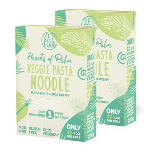 1+1 FREE! Keto pasta Noodle Hearts of Palm - box 255 g 1+1 FREE! Keto pasta Noodle Hearts of Palm - box 255 g
