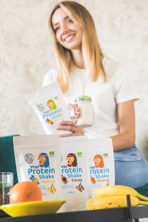 Vege Protein Shake - orange 200 g Vege Protein Shake - orange 200 g